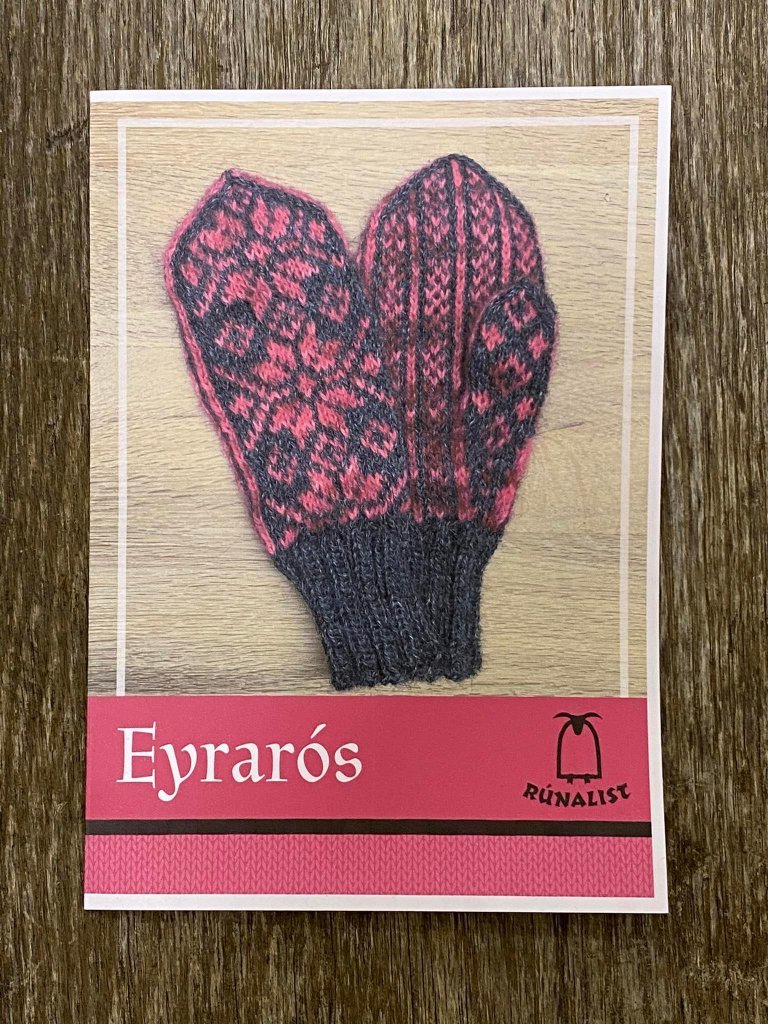 Eyrarrós - dömu vettlingar