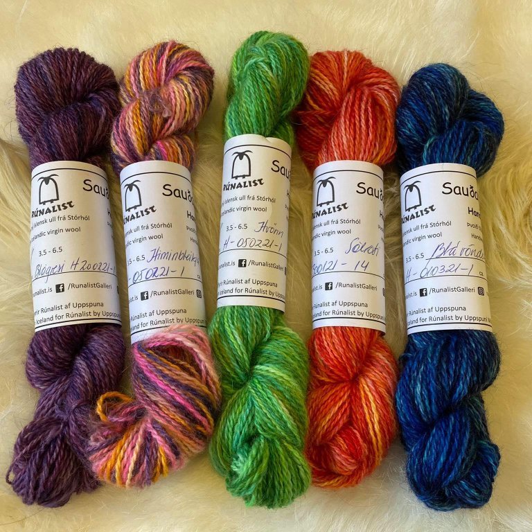 Sauðaband 50 gr dokkur - 2.200.- kr/stk